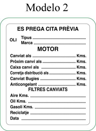 Traseras prediseñadas: Trasera 2