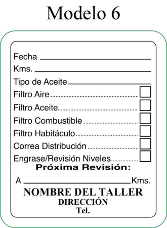 Traseras prediseñadas: Trasera 6